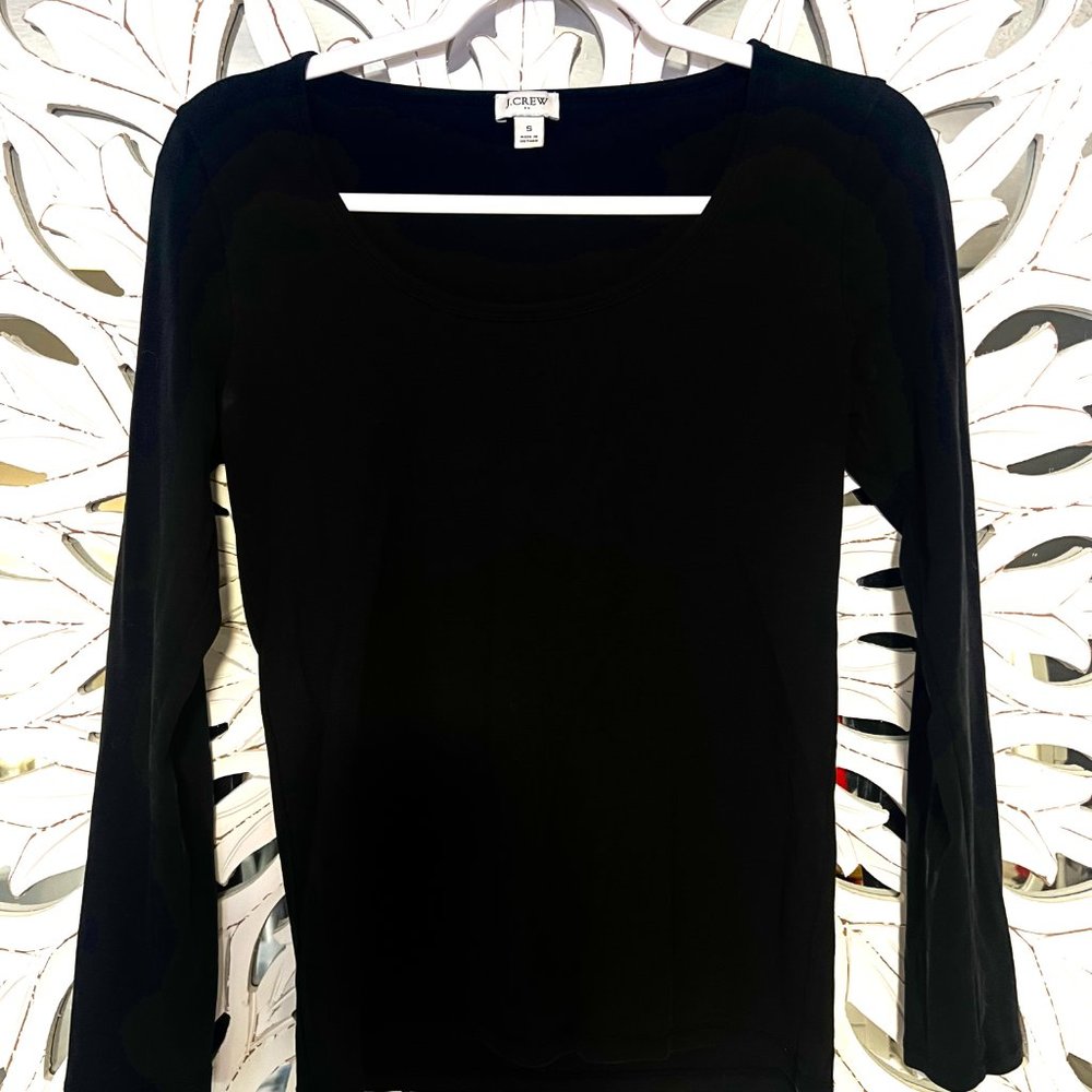 🖤 JCREW Simple Black Longsleeve 🖤